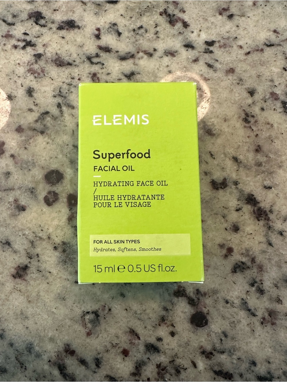 ELEMIS Superfood Facial Oil - Lime Green Packaging